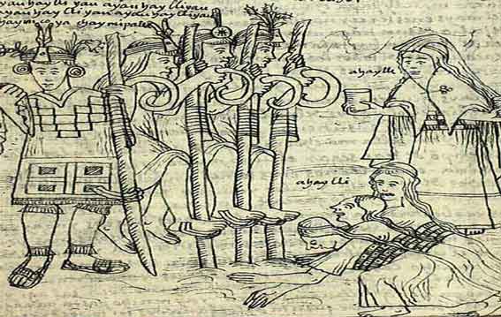
Mita: Trabajo colectivo del Ayllu | Ilustración: Felipe Guamán Poma de Ayala (1615)