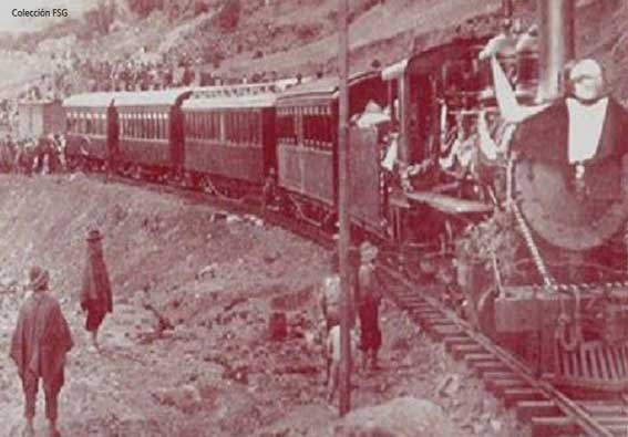 "Tren Macho" (Inauguración de 1926) | Fuente: FSG.