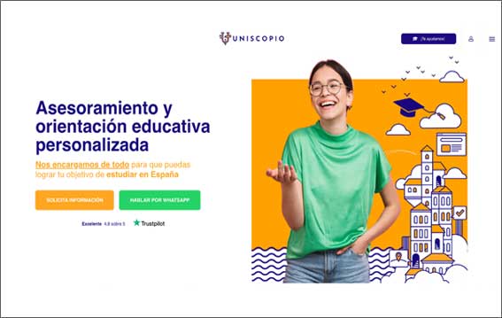 "Uniscopio", asesoramiento y orientación educativa personalizada.