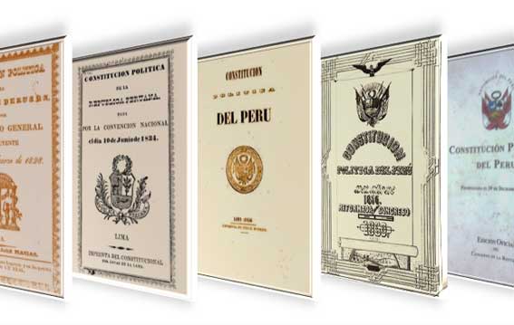 Historia de la Constitución Política del Perú