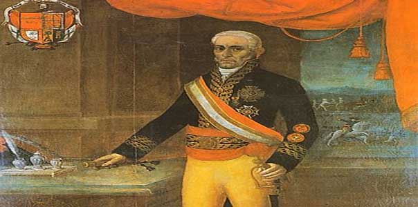 Joaquín de la Pezuela (1761-1830), Virrey español del Perú | Ilustración de Julián Jayo y Mariano Carrillo.