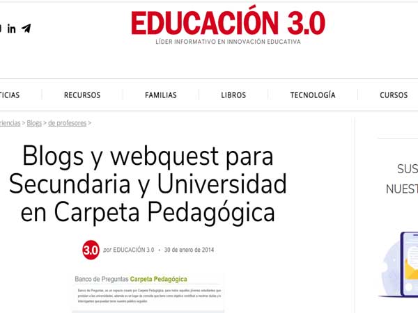 Revista Educación 3.0